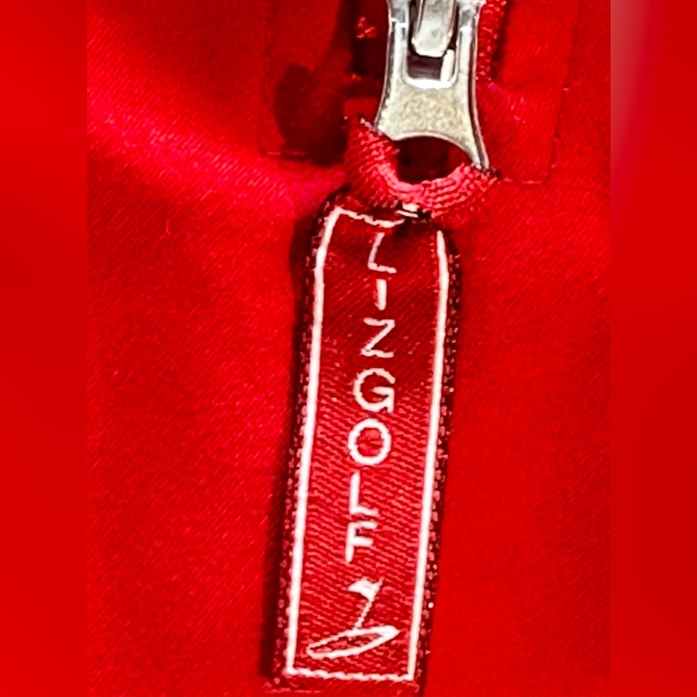Liz Golf Windbreaker Pullover 1/4 Zip Jacket size Large - Picture 7 of 11